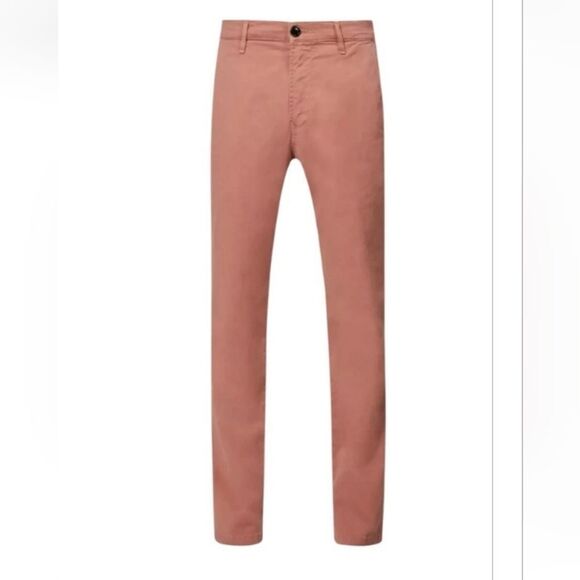 Citizens Of Humanity London Slim Tapered Chino Pants In Tangerine. Size 28 NWT - Picture 2 of 6